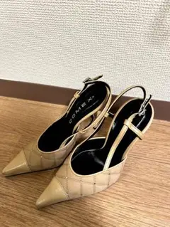 COMEX コメックス ストーン付きバックストラップ　ベージュ　M
