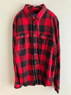 GEORGE　ネルシャツ　XL　古着　アメカジ