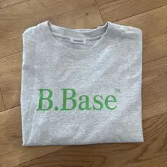 B.Base 半袖 グレー