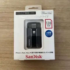 【匿名配送】SanDisk iXpandサンディスクフラッシュドライブ128GB