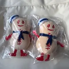 【新品】 ぴーなっつ最中 ぴーちゃん 海ほたる なごみの米屋 キーホルダー 2個