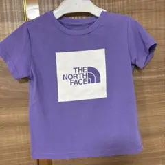 THE NORTH FACE パープルTシャツ 100