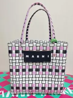 マルニ❤️ミニバスケットバッグ❤️リリーホワイト