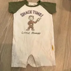 おさるのジョージ　ロンパース
