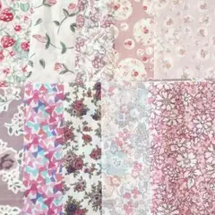 リバティ　15cm角　10枚　アシュテッド２枚入り