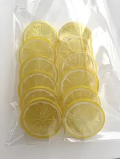 フェイク・食品サンプル（レモン輪切り）
