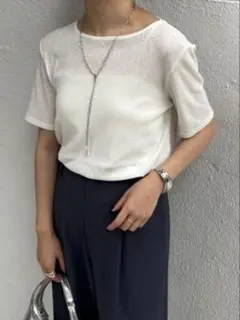美品COLLAGE GALLARDAGARANTE ドライシアー半袖TシャツF