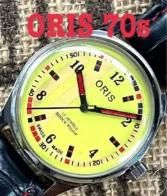 極レア 極美品 ORIS オリス スイス 70’s 腕時計 手巻き メンズ