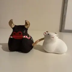 牛の置物セット