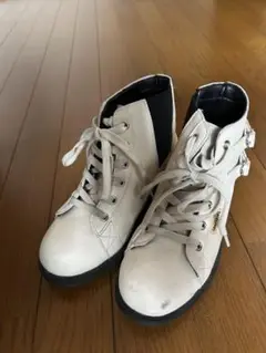 SOMETHING サイドゴアブーツ 22㎝