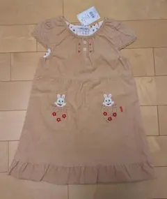 ミキハウス 半袖ワンピース