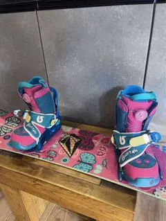BURTON kids スノーボード 3点セット