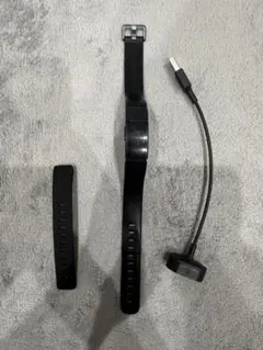 【ジャンク品】Fitbit inspire HR本体　充電ケーブル　セット