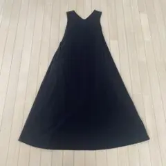 マーセライズコットン Aラインワンピース（ノースリーブ標準丈120〜131cm）