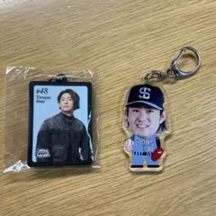 埼玉西武ライオンズ今井達也選手 #48 キーホルダー2種