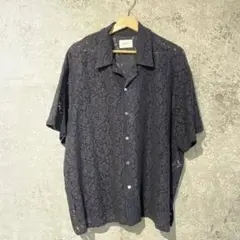 superNova. 24SS Aloha shirt Flower lace
