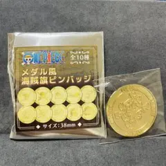 ONE PIECE ワンピース メダル風海賊旗ピンバッジ トニーチョッパー②