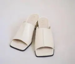-6cm hill sandals ベージュ-