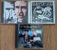 NIRVANA SUB POP Hype!他 3枚セット