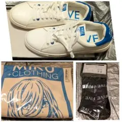 五等分の花嫁 　FIVE　中野三玖 スニーカー Tシャツ ソックス　セット　M