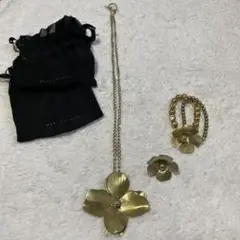【最終値下げ】マーキュリーデュオ フラワー アクセサリー 3点 セット ♩