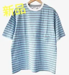 新品未使用！EEL Products イール ユルリTee 1/2　ボーダー