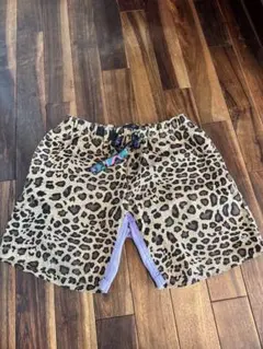 aldies アールディーズ レオパード ショートパンツ 短パン ヒョウ L