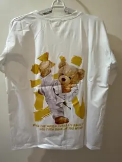 ★新品未使用★ ❤️❤️コグマ空手Tシャツ白サイズL❤️❤️