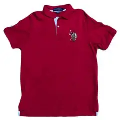 U.S. POLO ASSN. 赤 ポロシャツ Mサイズ