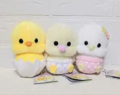 たまぴよ。　ぬいぐるみ　3種セット　14cm