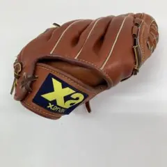 X2 硬式野球グローブ ブラウン ピッチャー用　右投げ用