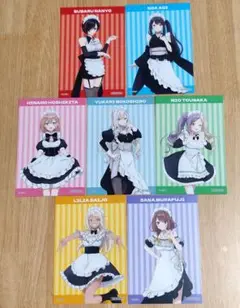 ポールプリンセス　イラストカード　メイド