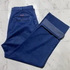 希少 papas デニムパンツ ジーンズ XL 日本製 大きいサイズ