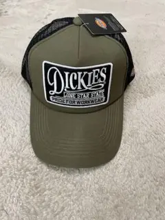 ディッキーズ Dickies キャップ 帽子　ベースボール　メッシュ　カーキー
