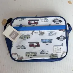BABBLE BOON 乗り物柄 ショルダーバッグ （品名）通園bag