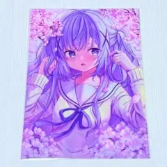 ごちうさ C99 サークルさくらびより さくらうめ A4クリアファイル チノ