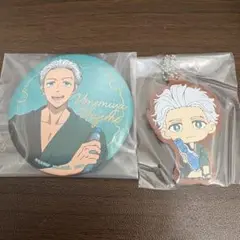 ウィンブレ 一番くじ 梅宮一 ラバスト+缶バッジ