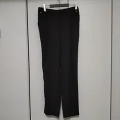 くらしと生協 シワになりにくい 常備しておきたい黒パンツ Lサイズ