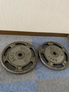 15kg ダンベルプレート 2枚セット　IVANKO 28mm