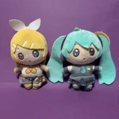 初音ミク　鈴音リン　キャンデゥ　ぬいぐるみ