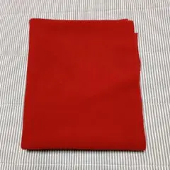 ハギレ生地　フリース　赤色