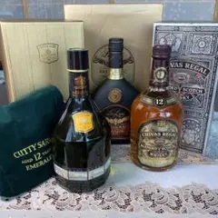 CUTTY SARK/NAPOLEON/CHIVAS REGAL/ウイスキー