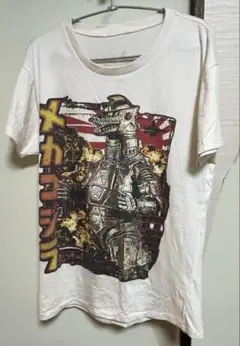 メカゴジラ　レトロプリントデザインTシャツ Mサイズ