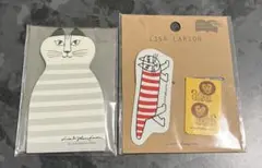 リサラーソン　ブックマーカー&ネームカード　２点セット