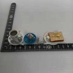 サンプルシリーズ　街角レトロ喫茶店ミニチュアフィギュアまとめて