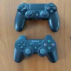 【ジャンク】SONY DUALSHOCK 3 & 4 ブラック