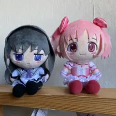 魔法少女まどかマギカ　まどマギ　まどか　ほむら　　お手玉ぬいぐるみ