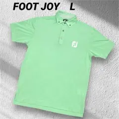 FJ FOOT JOY フットジョイ　L ゴルフポロシャツ L ミントグリーン