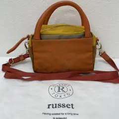●1361 russet ラシット　2way ミニキューブ　ショルダーバッグ