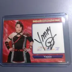 BBM Yappy サインカード　女子プロレス